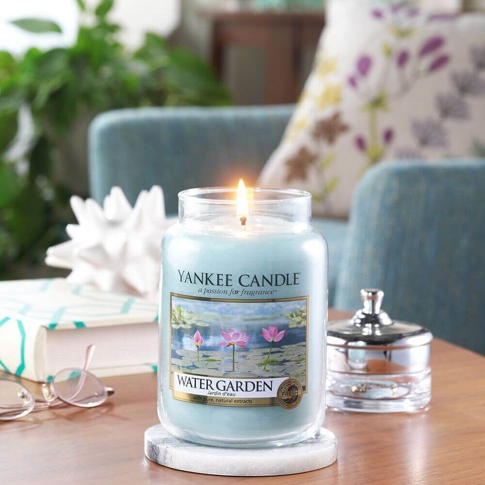 Water-Garden-Large-Jar-Enviro Yankee Candle Water Garden 623g