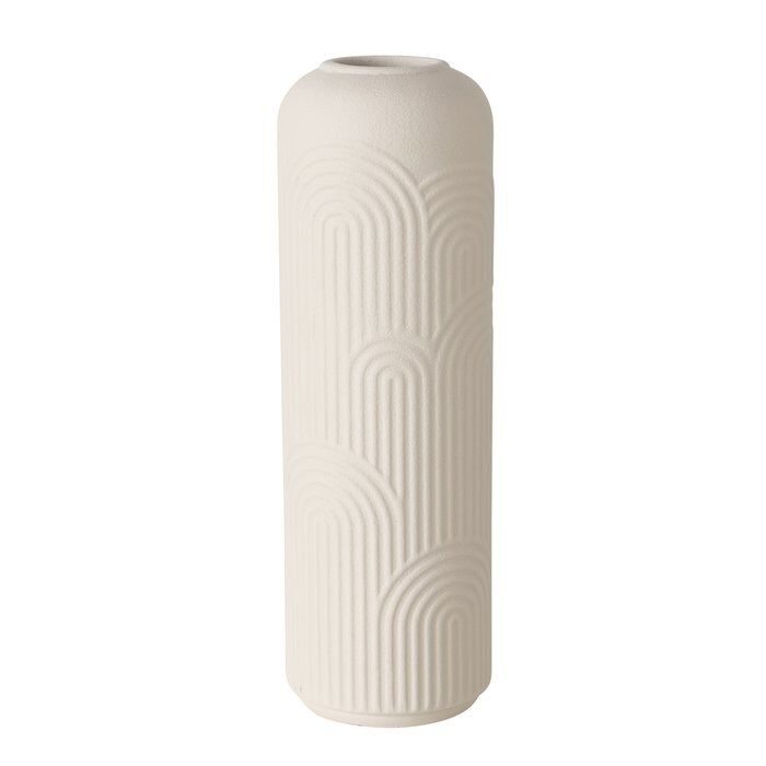 Freisteller_divers-3E-q_T97-large Vase Aliette Keramik creme 25cm
