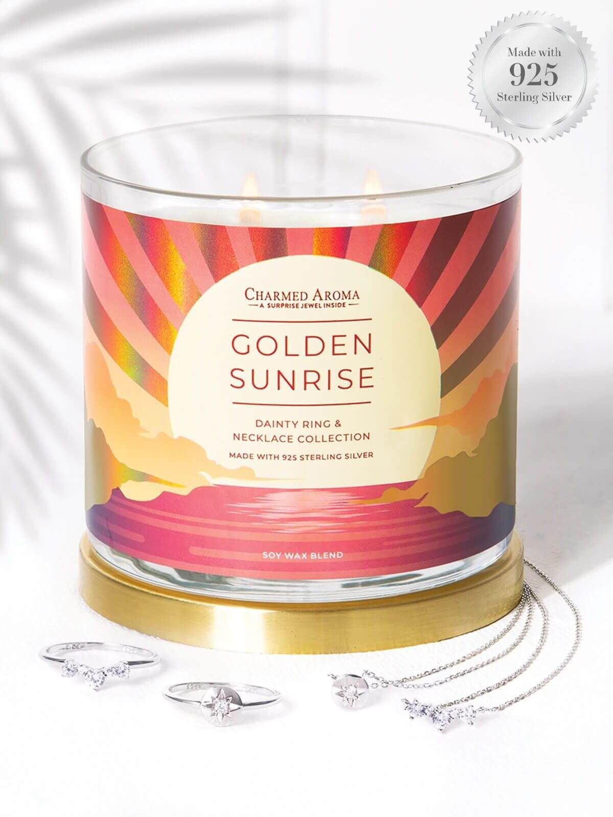 Golden Sunrise (Ring + Halskette)