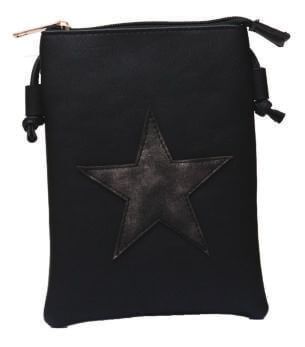 NL2020190 Veggieleder Crossbag 177-001 (Black)