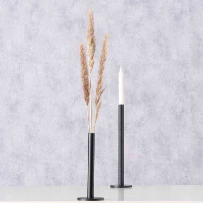 Ambientebild-zkvphCT2-large Kerzenleuchter Malko 2 tlg. schwarz