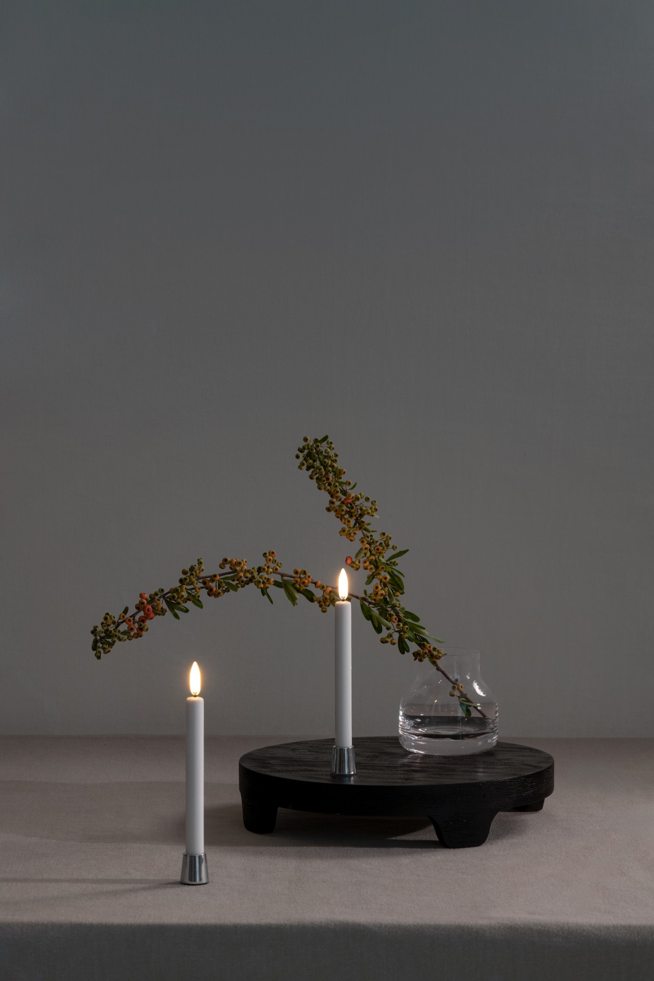 Uyuni Tafelkerzenhalter Light Mini chrome 2 Stück Uyuni Tafelkerzenhalter Light Mini chrome 2 Stück