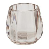 Jaquard Windlicht roségrau
