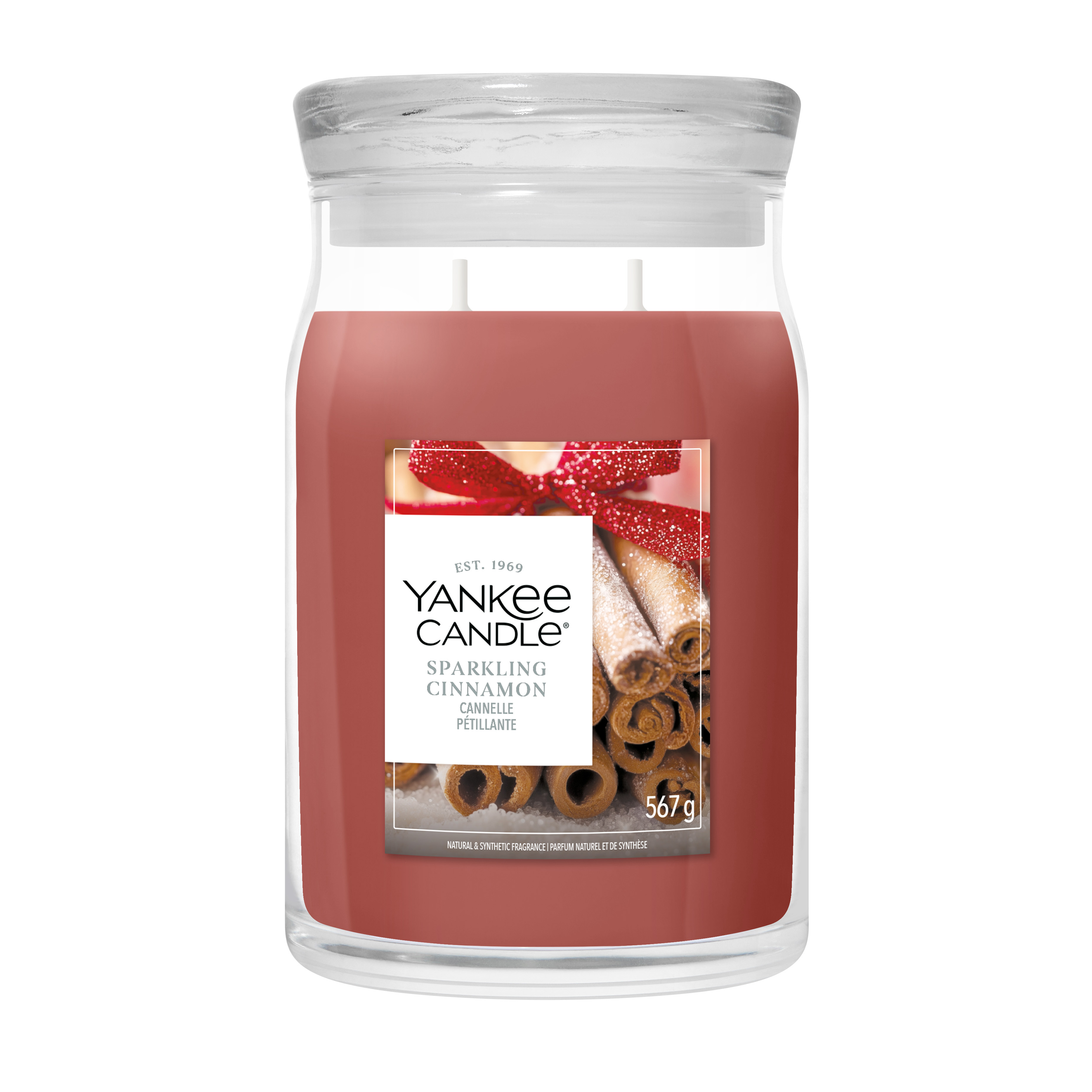 Sparkling Cinnamon Signature Jar 567g 2-Docht