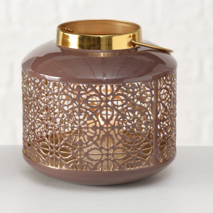 Einzelbild-YlLZ7cwh-large Windlicht Vilana braun 17cm