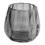 jaquarddunkelgrau Jaquard Windlicht dunkelgrau