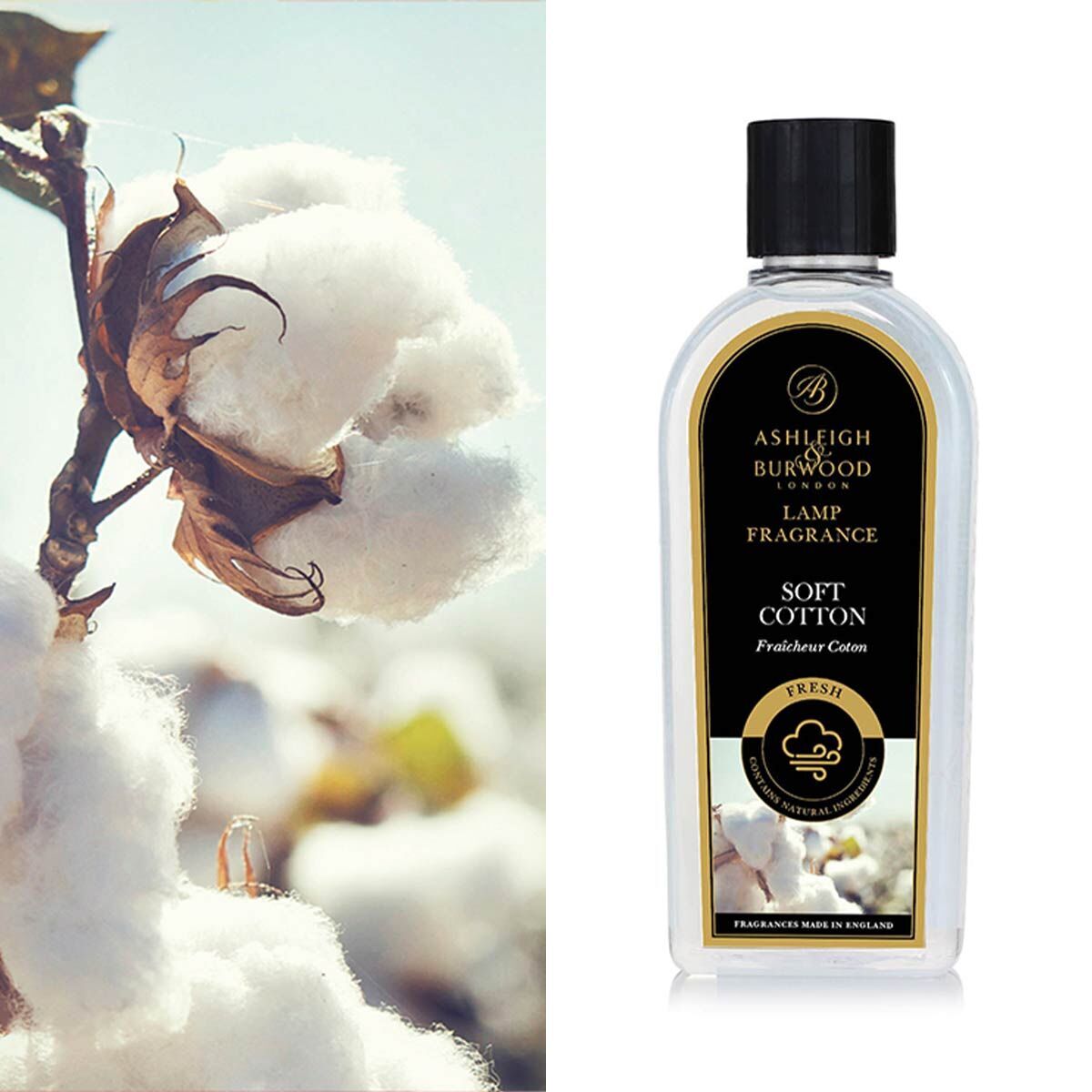 Soft Cotton 500ml Duftlampenöl Nachfüller Flasche, Kosmetik, Parfüm