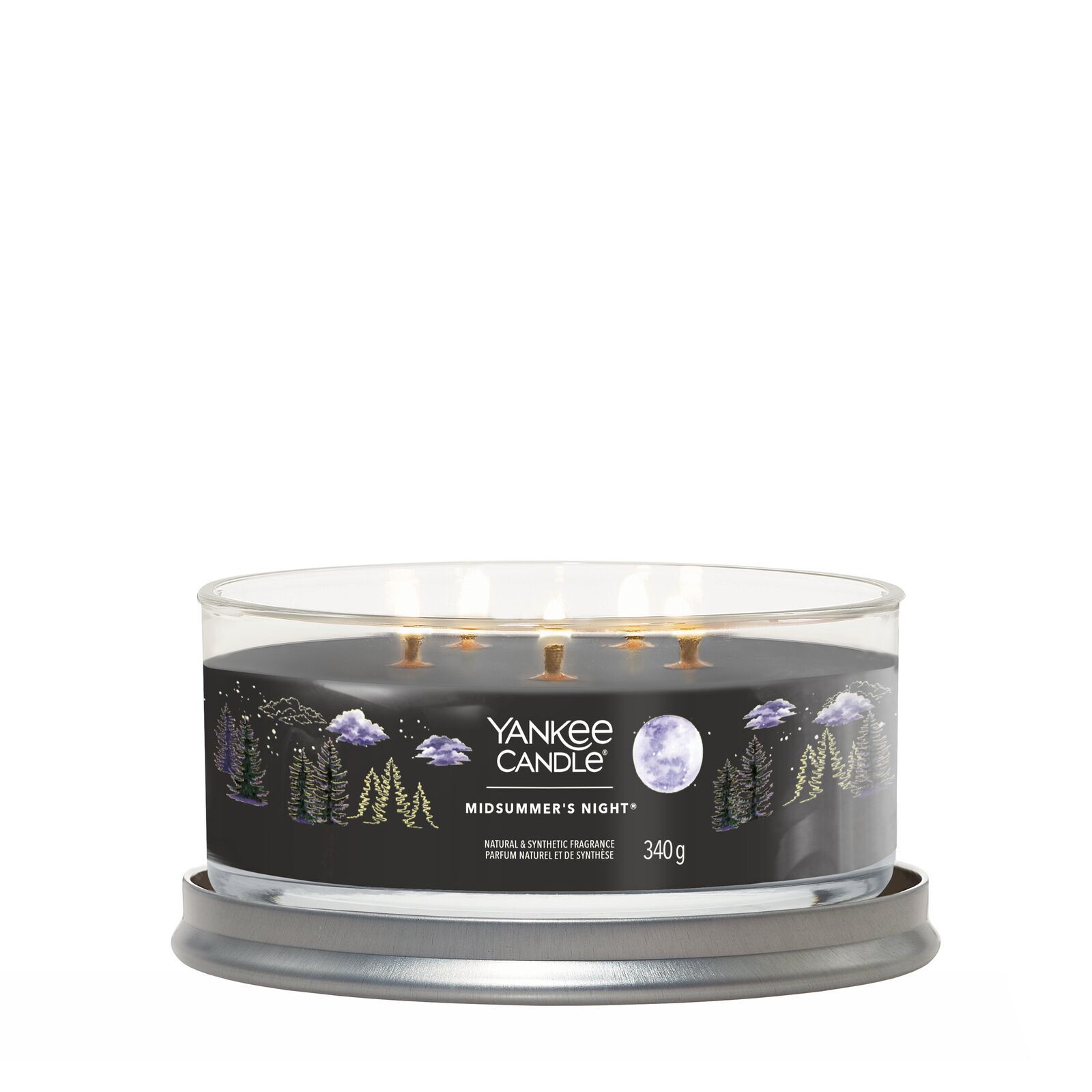 Midsummers_Night_Multiwick_LIT-1-1 Midsummers Night Signature Multiwick Tumbler 340g 5-Docht