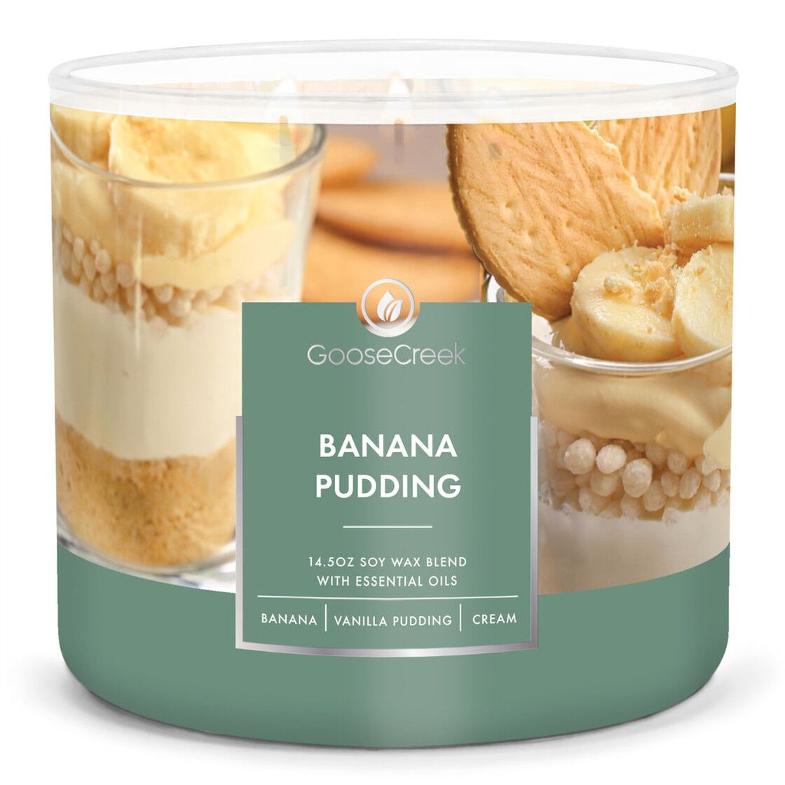 Banana Pudding 411g (3-Docht)