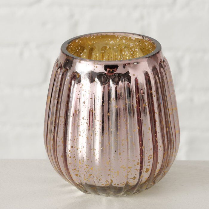 Windlicht Alisa hellrosa