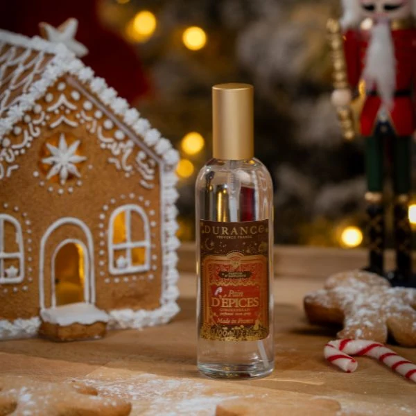 Raumspray 100 mL Lebkuchen von Durance Parfum, Duft, Flakon, Weihnachtsgeschenk, Peppermint?