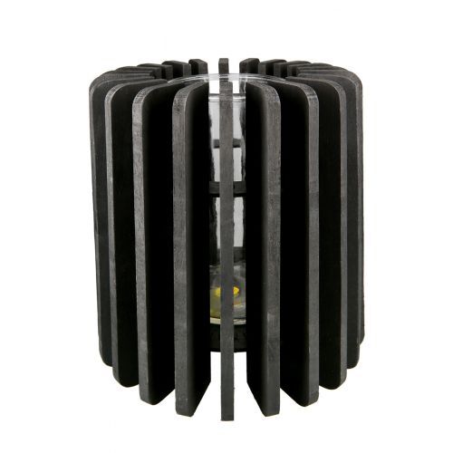 Windlicht Venta Holz schwarz 25cm Windlicht Venta Holz schwarz 25cm