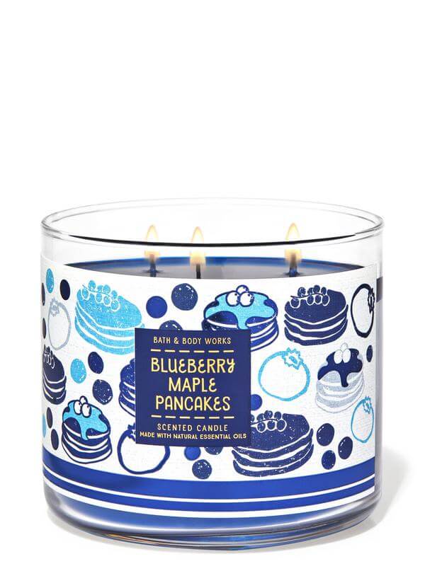 Blueberry Maple Pancakes - 411g - 3-Docht Kerze