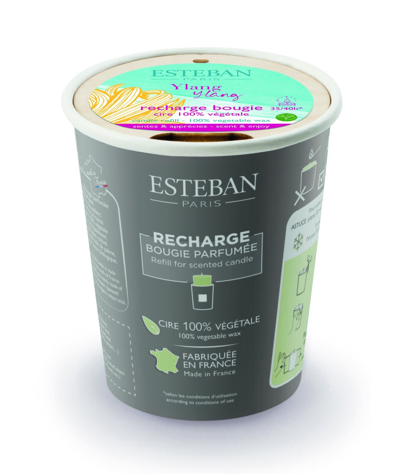 YLG-010_1 Ylang Ylang Nachfüller für Duftkerze 170g