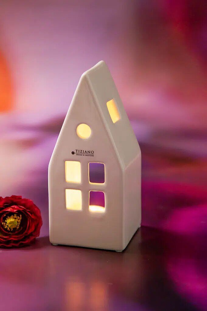 Lichthaus Mimosa 20cm cremeweiß