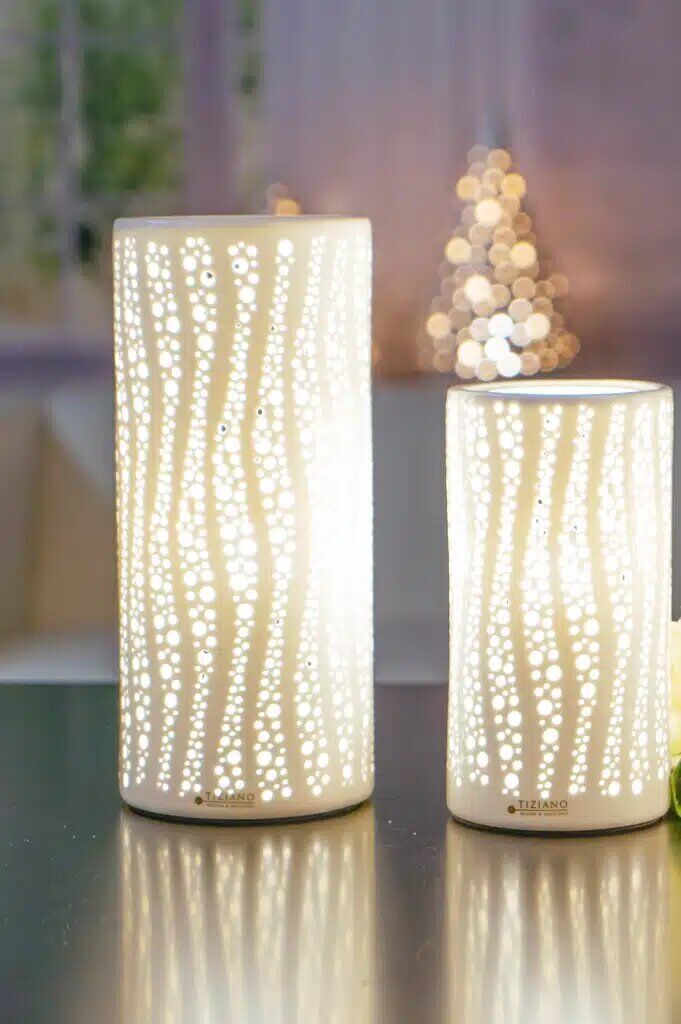 laviani-lampe-einzel-gross Dekolampe Laviani 20cm cremeweiß