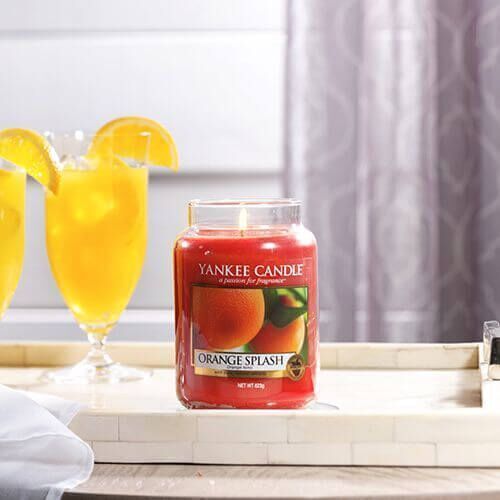 141288-Orange-Splash-Large-Jar-Candle Yankee Candle - Orange Splash 623g