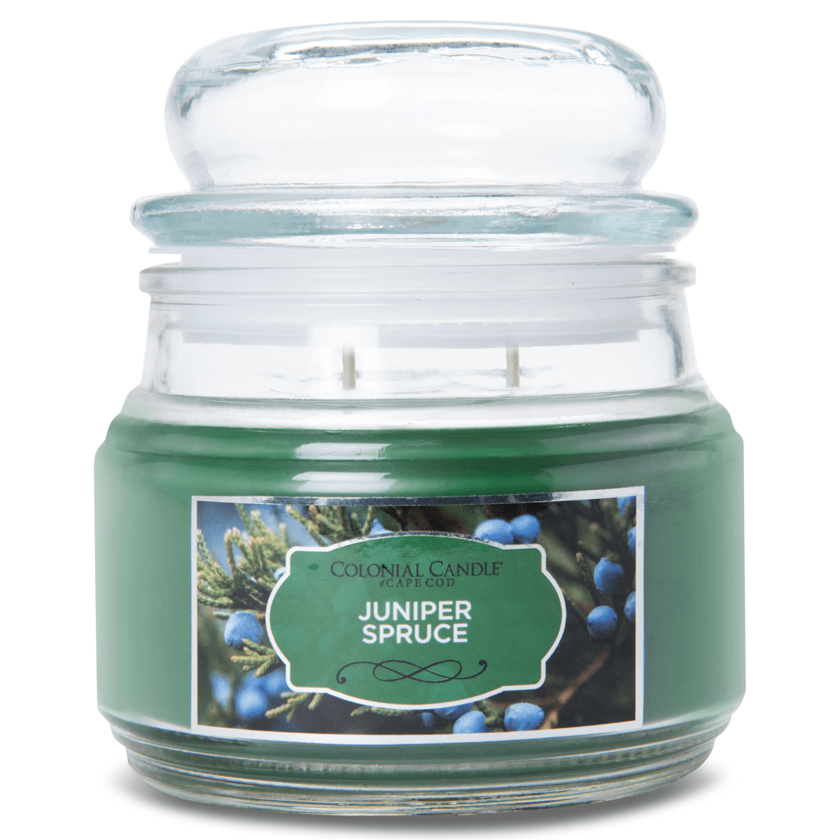CC127555-mit-Deckel Duftkerze Juniper Spruce Terrace - 255g