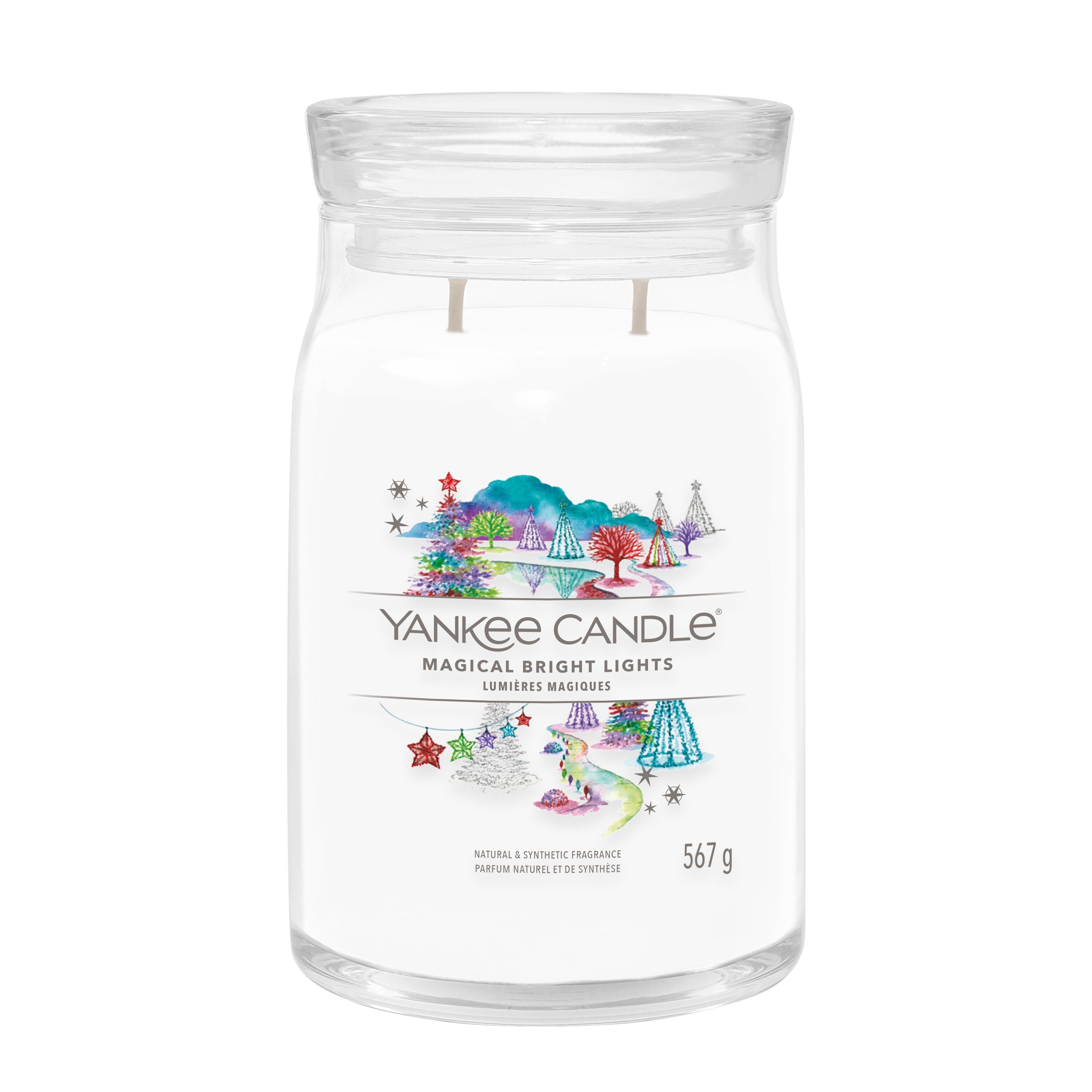 Magical Bright Lights Signature Large Jar 567g 2-Docht