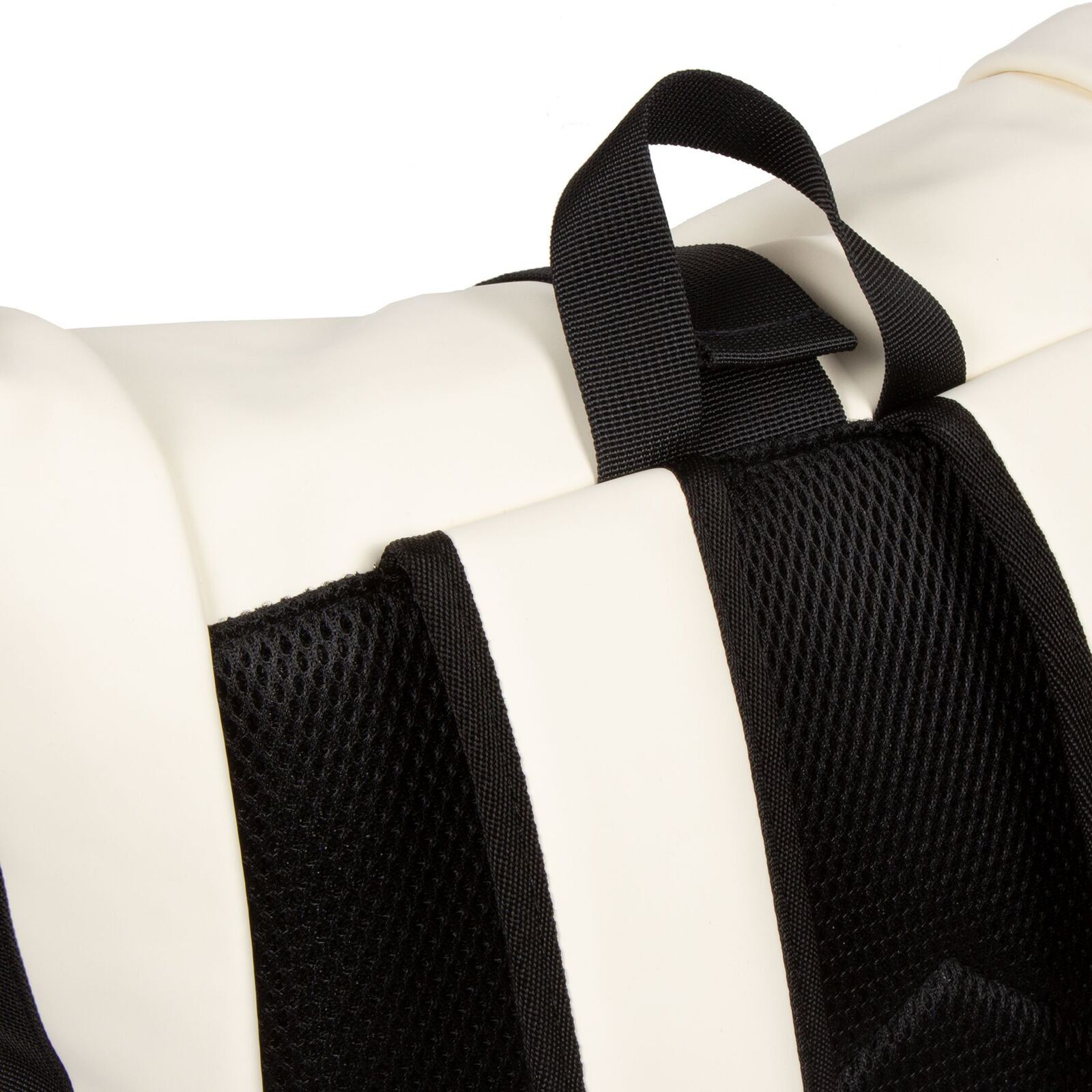 rfYSm9Gk Mart - New York Rolltop Rucksack weiß