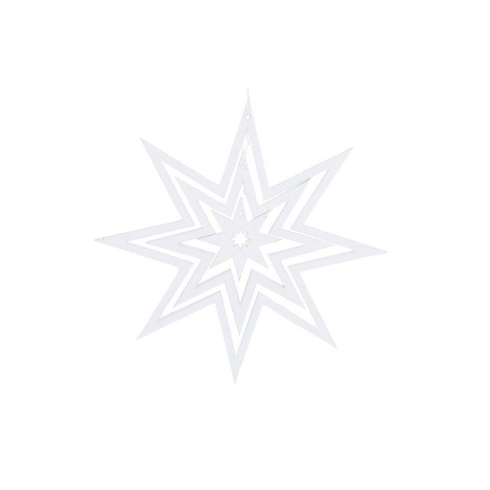 i-S7GFc88-X2 Dekohänger Star 20cm weiß
