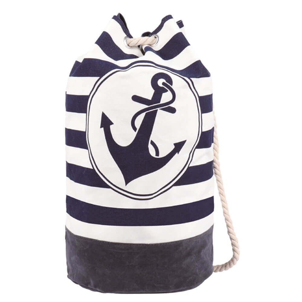 128-007-2019 Seesack Navy White Anker