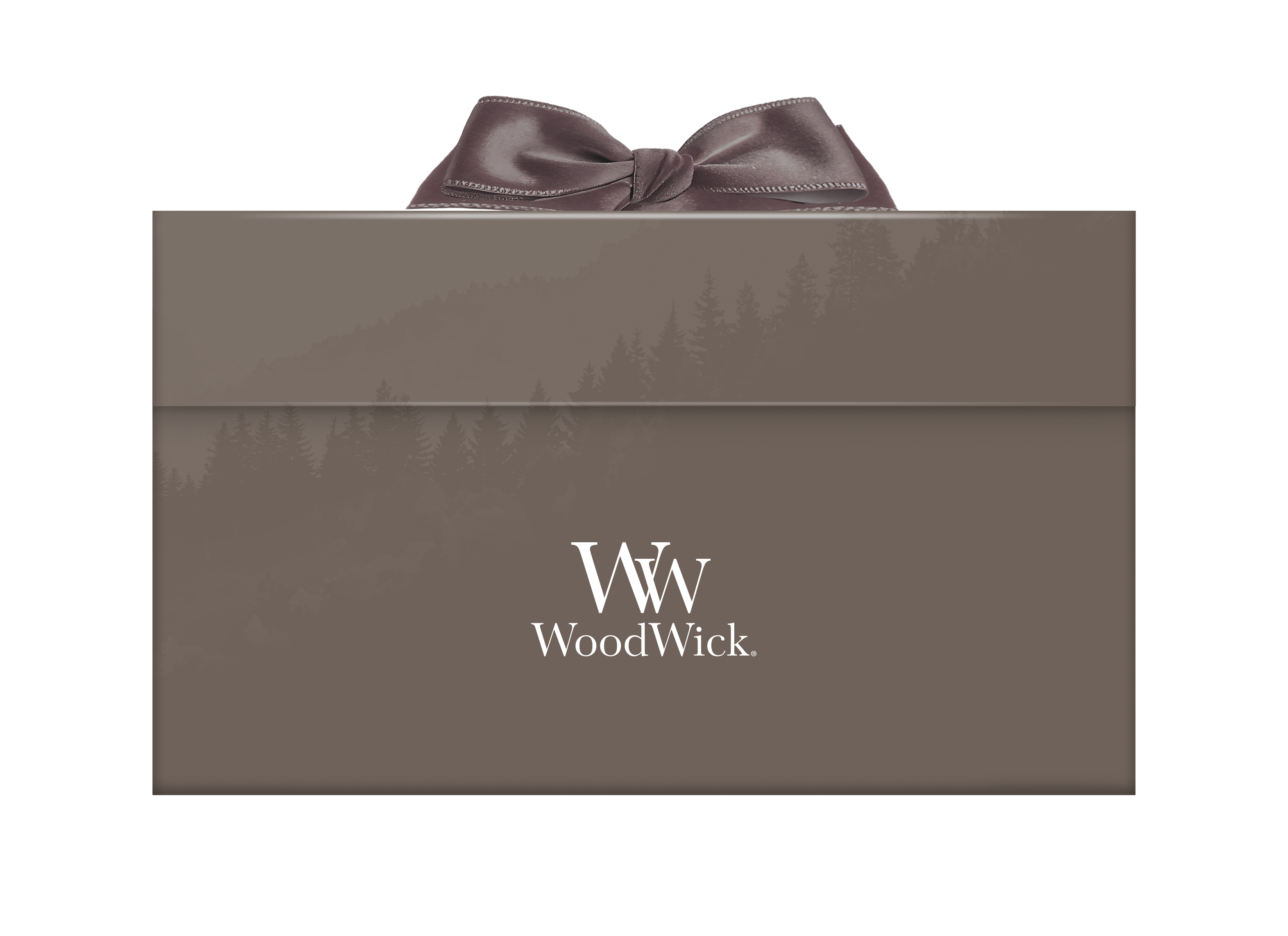 Make Your Own Box Multiform - Geschenkverpackung für Woodwick Kerzen Schachtel, Schleife, Fliege, Kartonverpackung, WoodWick