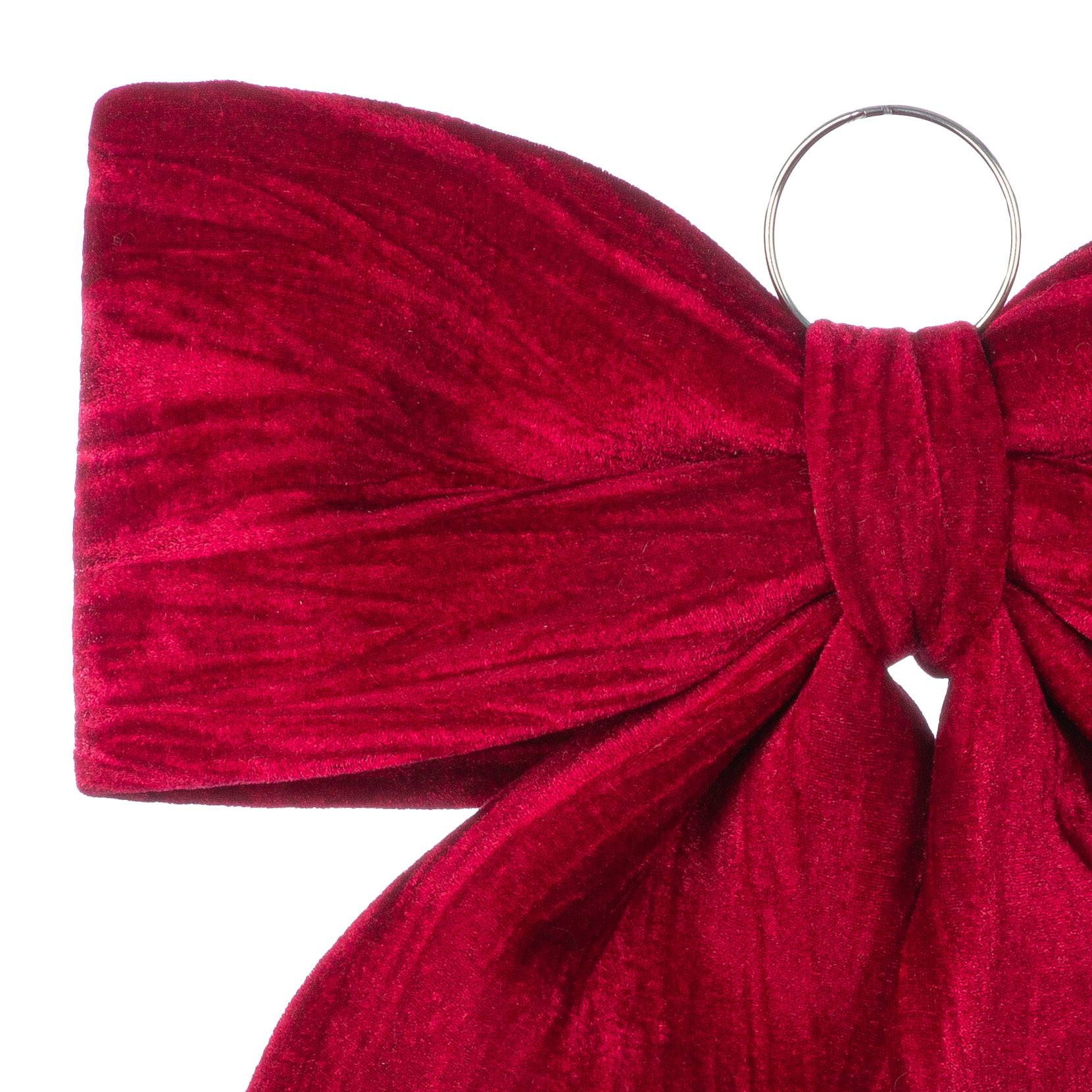 Velvet, Rot, Schleife, Schlüsselring, Clutch