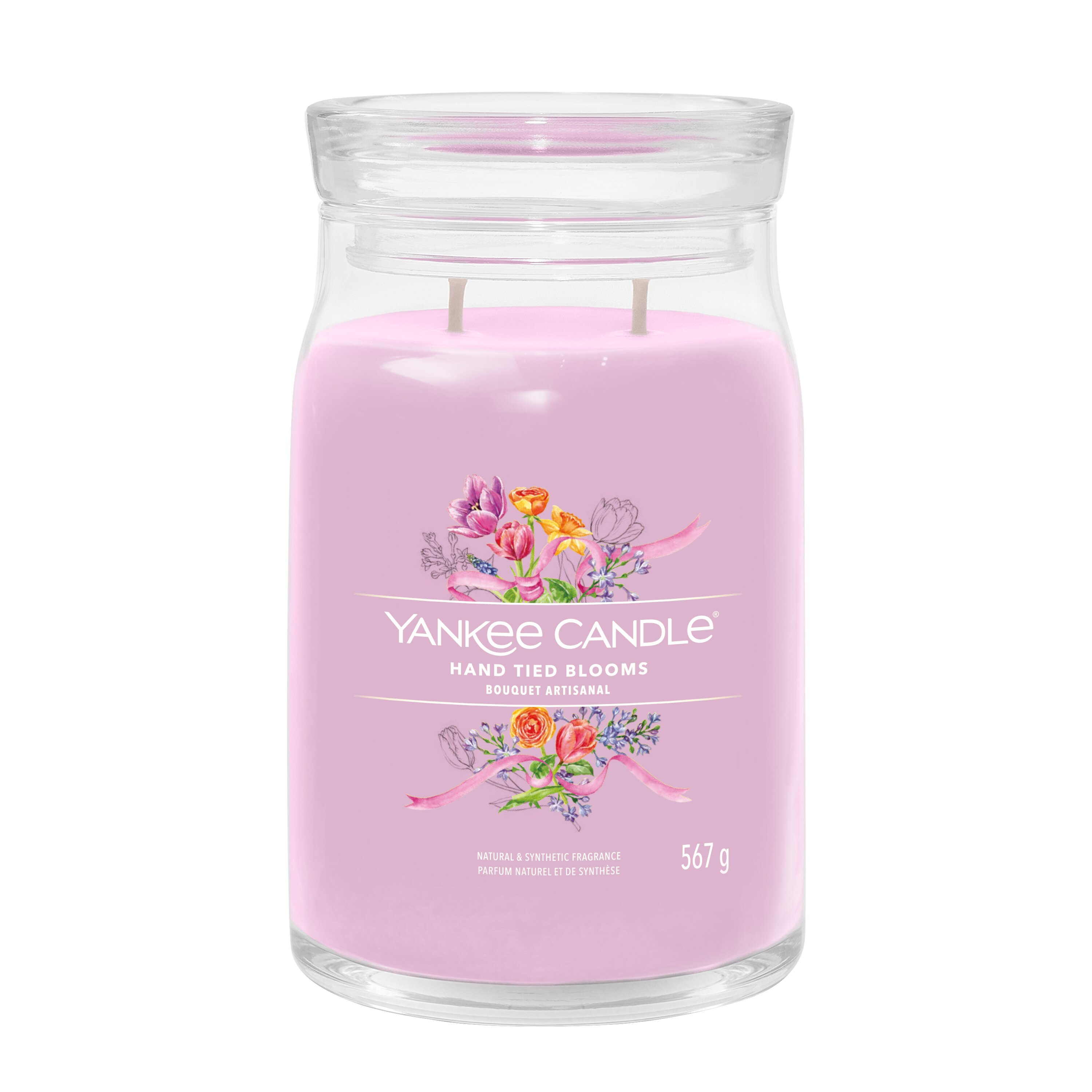 Hand Tied Blooms Signature Large Jar 567g 2-Docht