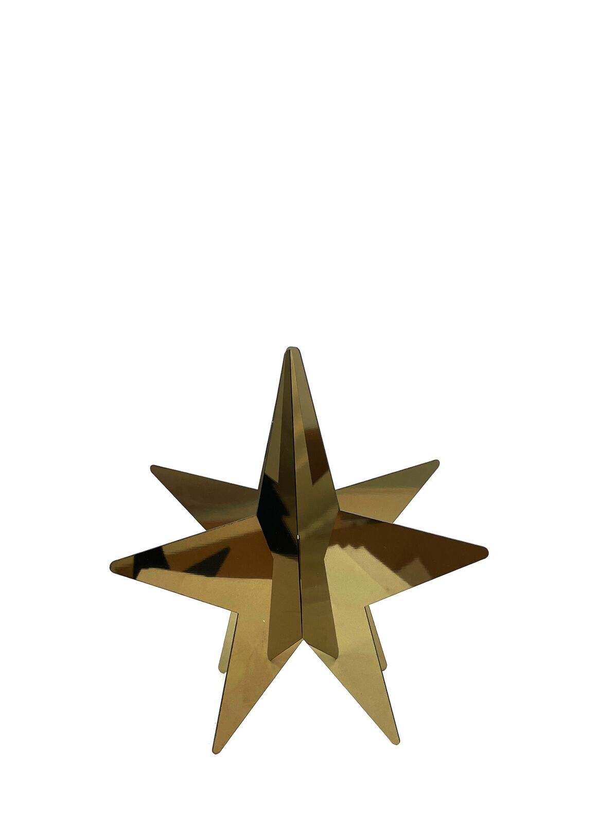 Dekostern Elys gold 8cm