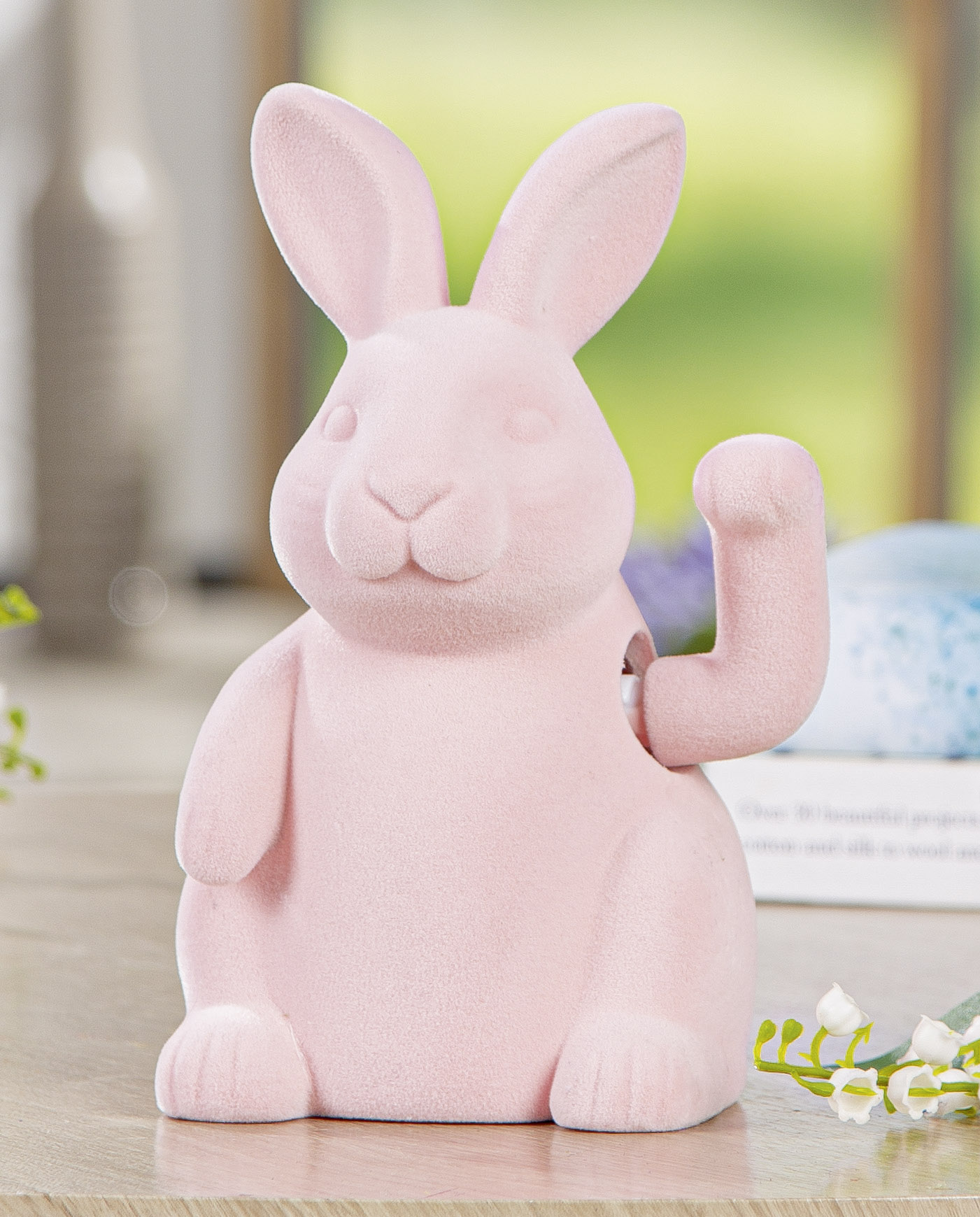 Winkehase rosa 19cm
