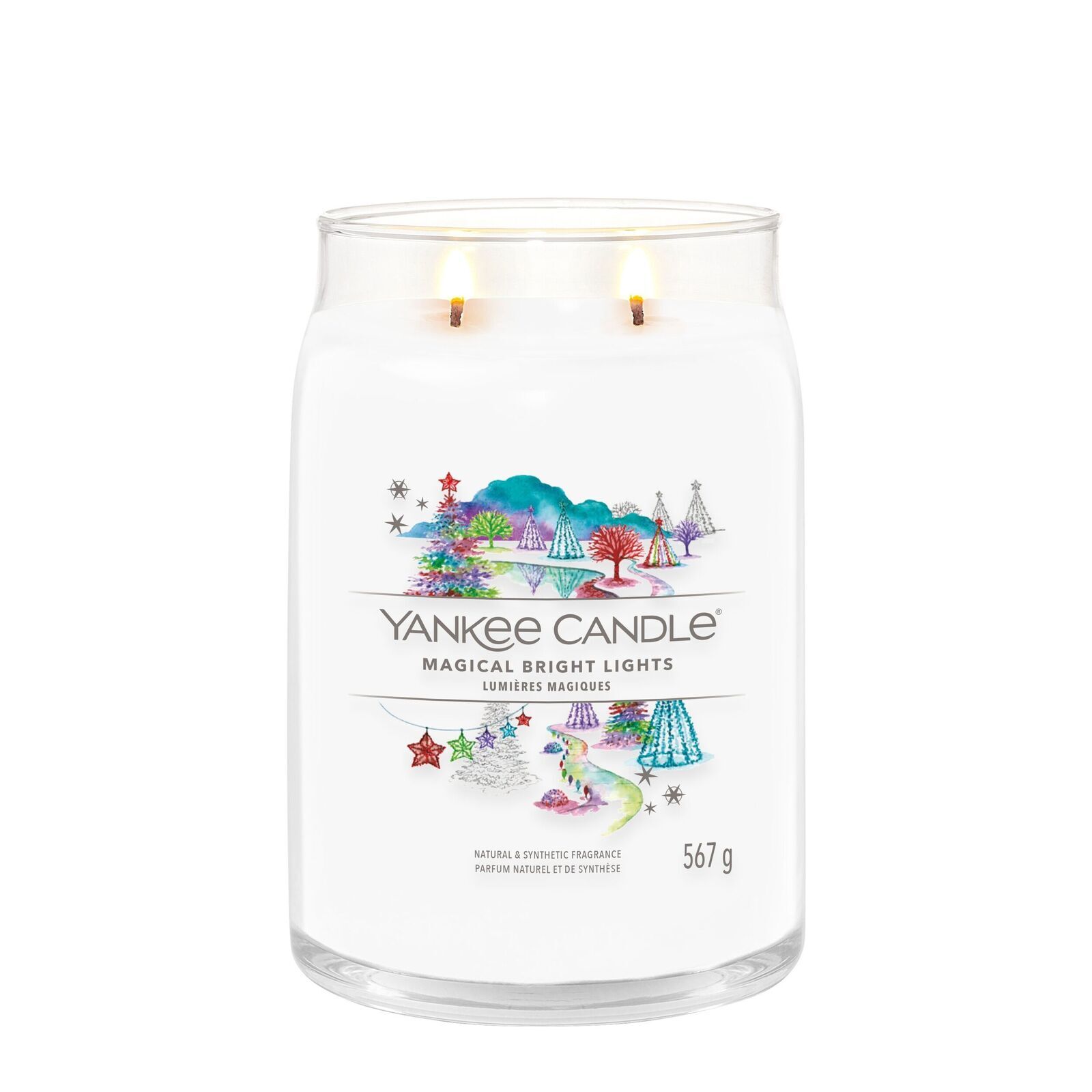 Magical Bright Lights Signature Large Jar 567g 2-Docht