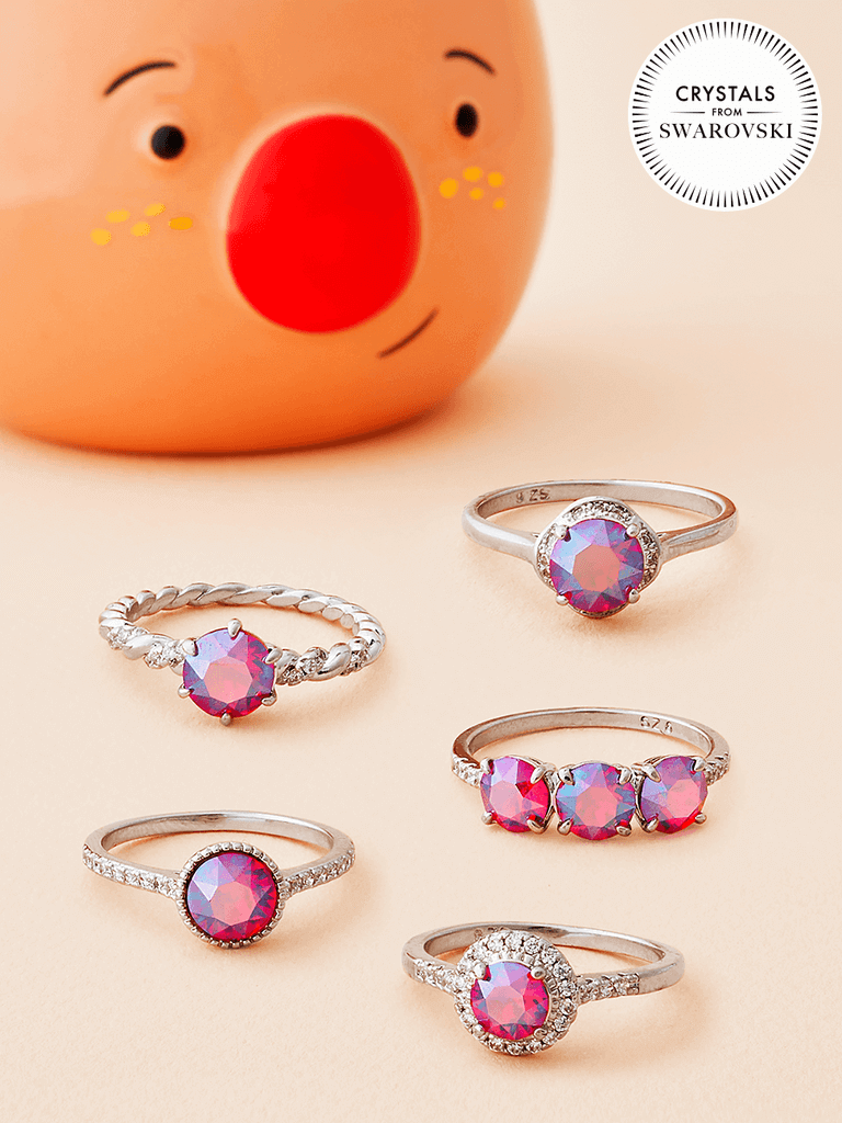 Reindeer Kerze mit Swarovski Kristallen (Ring)