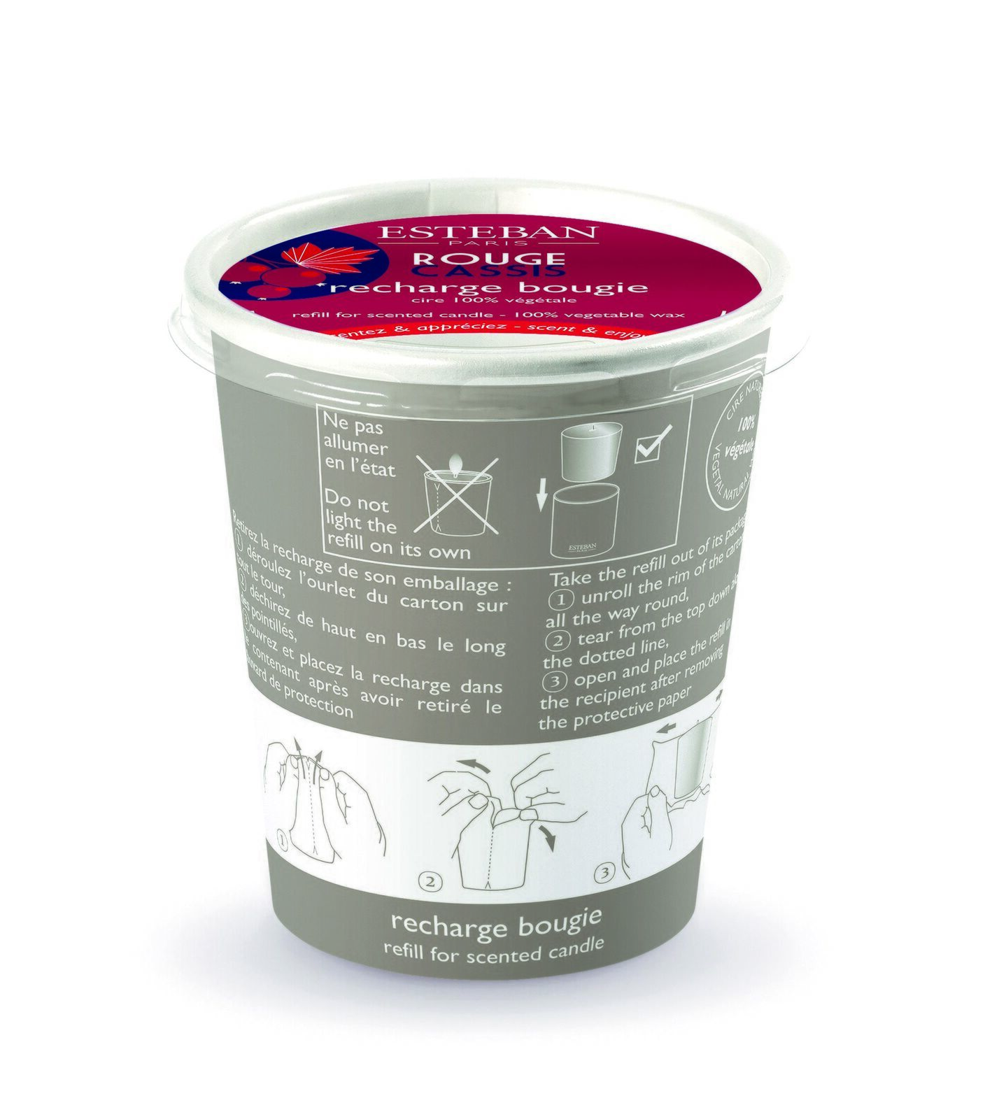 RCA-010 Rouge Cassis Nachfüller für Duftkerze 170g