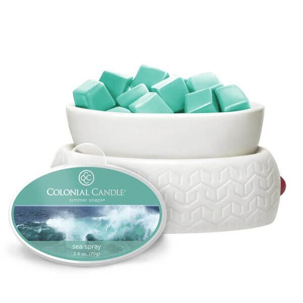 Colonial Candle Sea Spray Simmer Snaps 70g