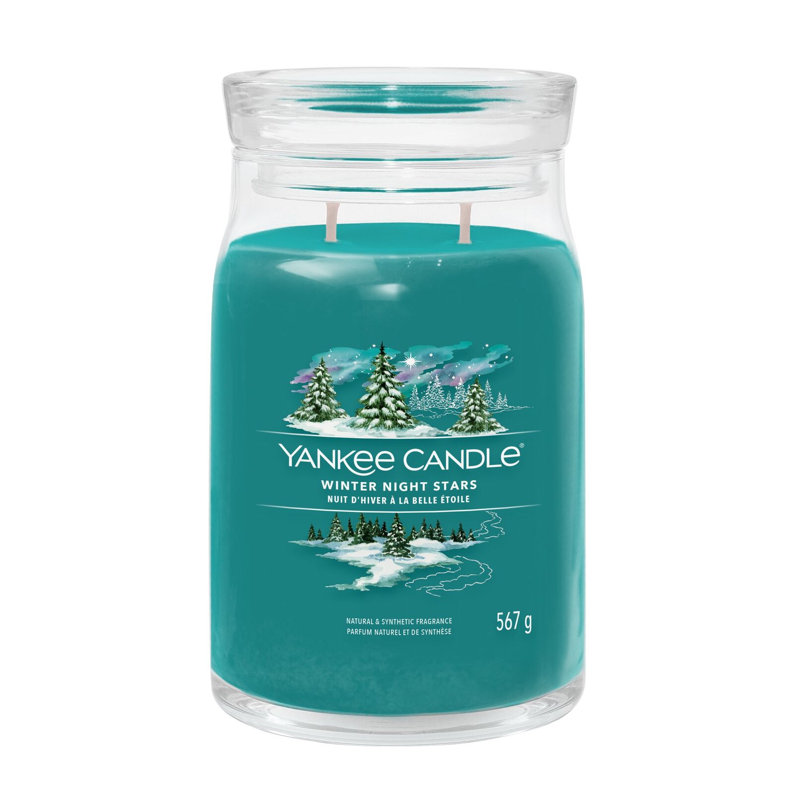 Winter Night Stars Signature Jar 567g 2-Docht