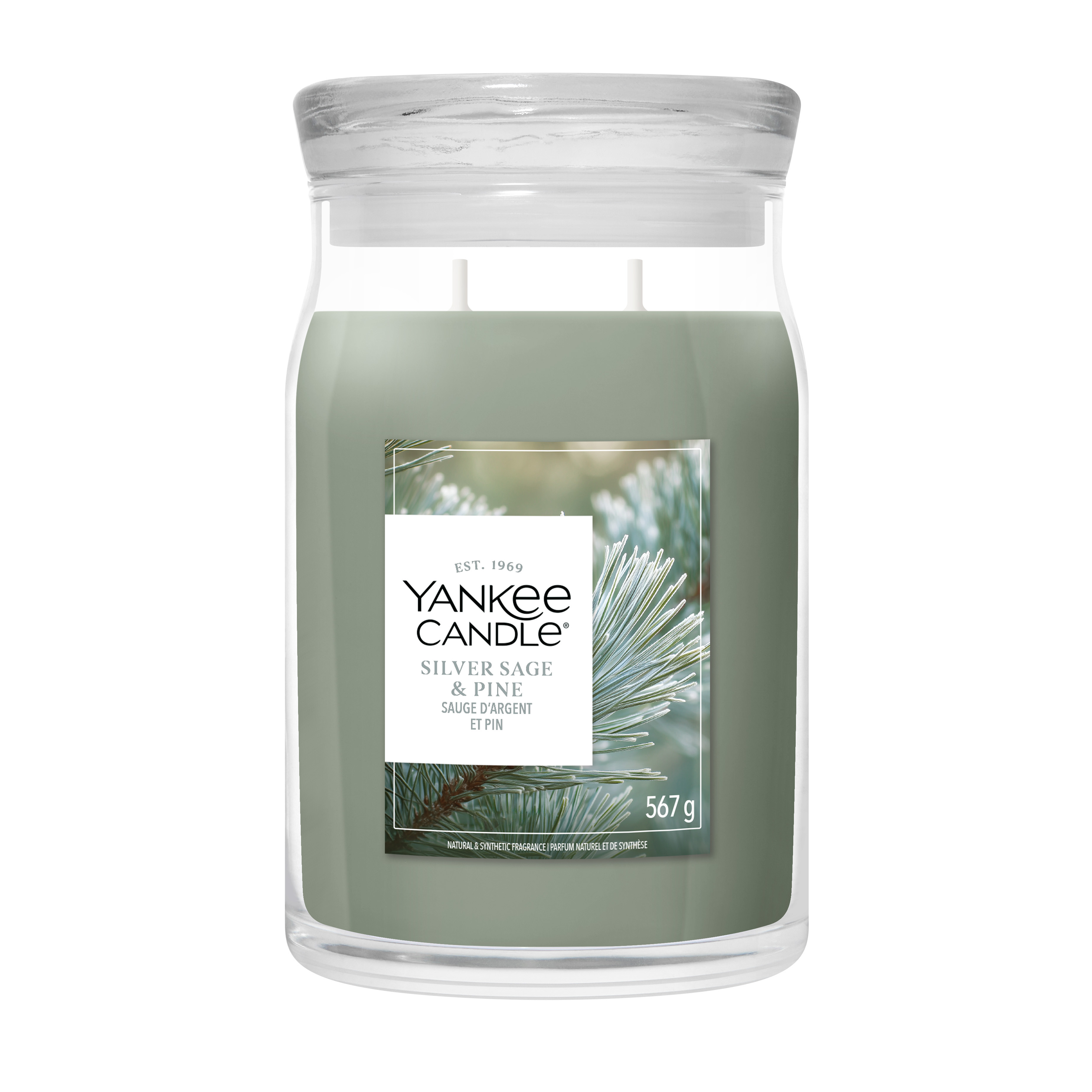 Silver Sage & Pine Signature Jar 567g 2-Docht