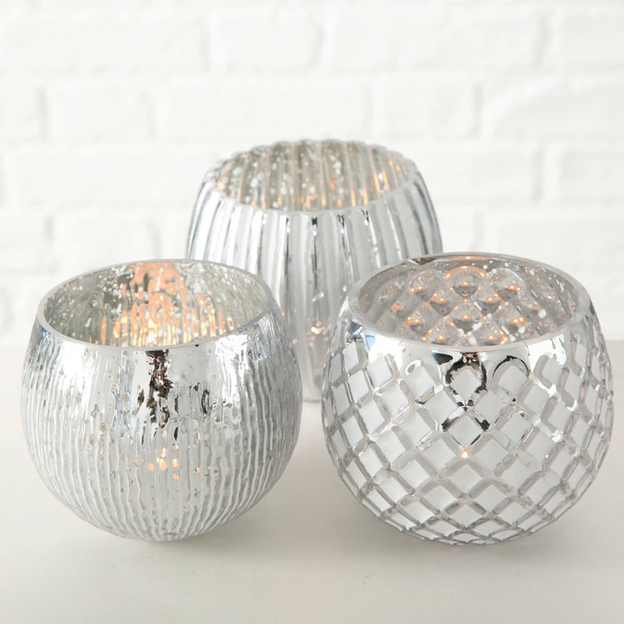 Windlicht Ainara silber Design 1