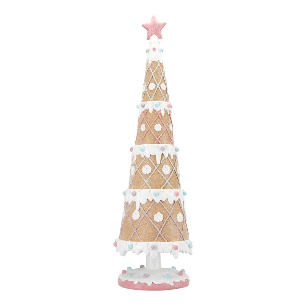 Gingerbread Cone mit Stern 60cm