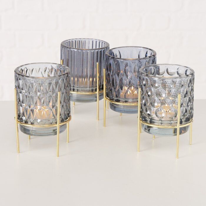 Windlicht Noria blau Variante 1