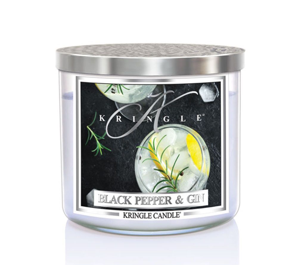 Black Pepper & Gin 411g 3-Docht