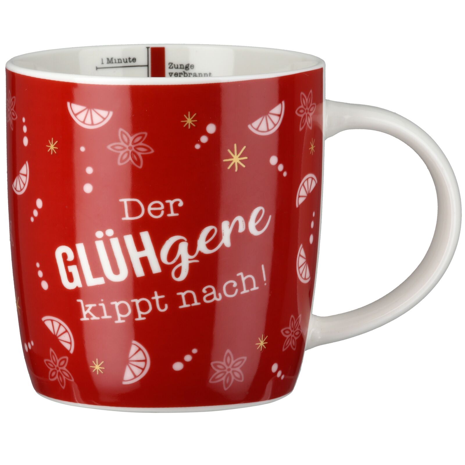 Tasse "Der Glühgere" Pokal, Getränk, Kaffee, Kaffeetasse