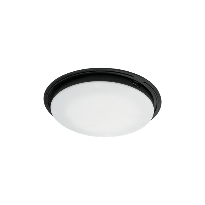 Deckenleuchte, LED-Deckenlampe, runder Lampenschirm, weiß, Beleuchtung