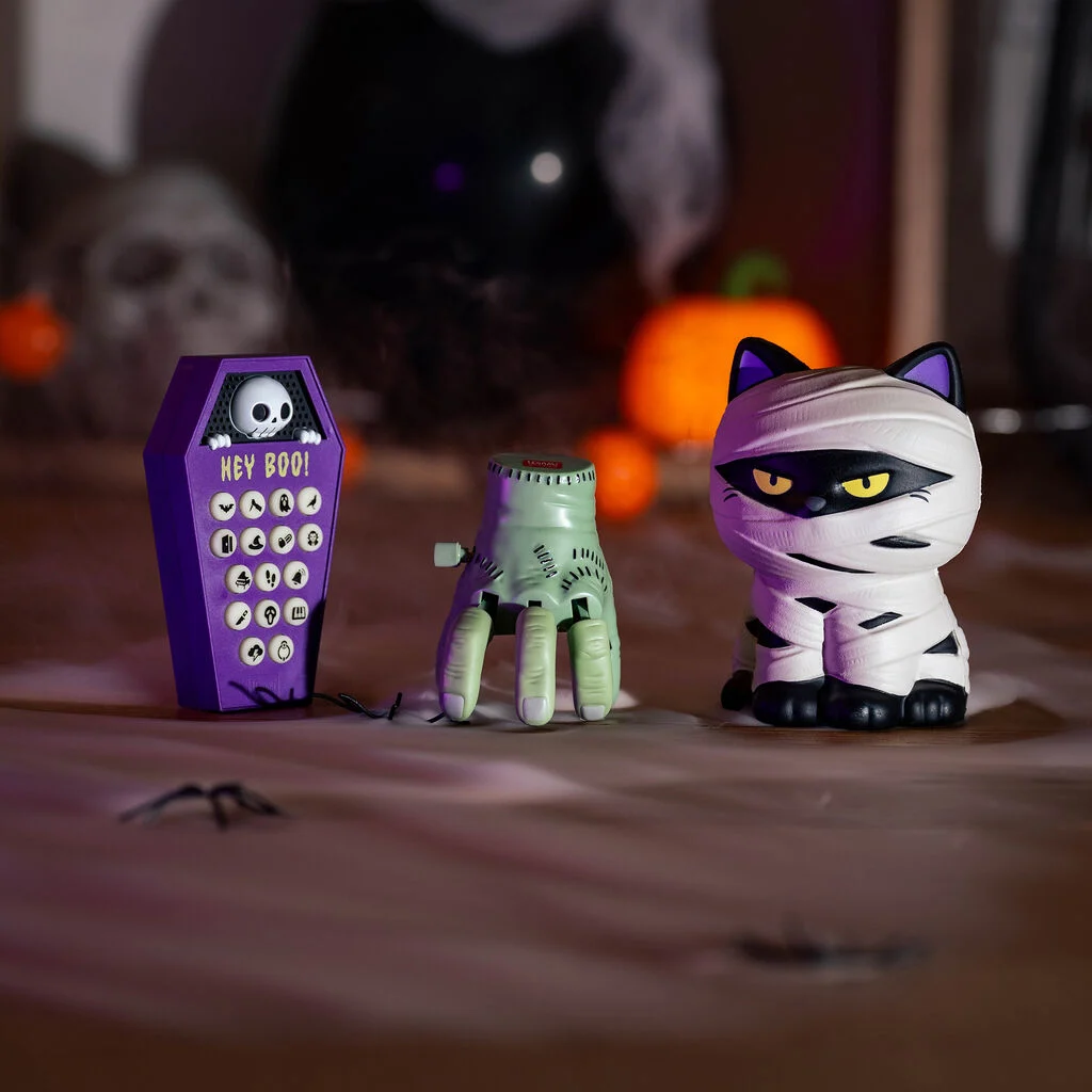 Spielzeug, Halloween, Mumie, Katzenspooky, Sprechfigur