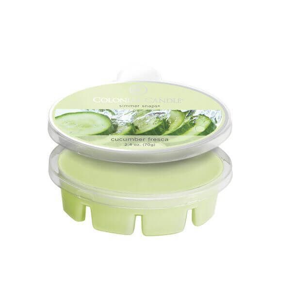 Colonial Candle Cucumber Fresca Simmer Snaps 70g