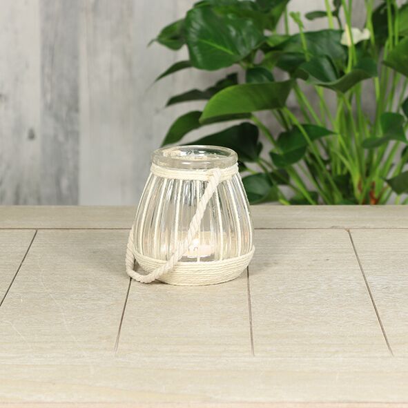 731068_510cm Windlicht mit Kordeldekor 10cm