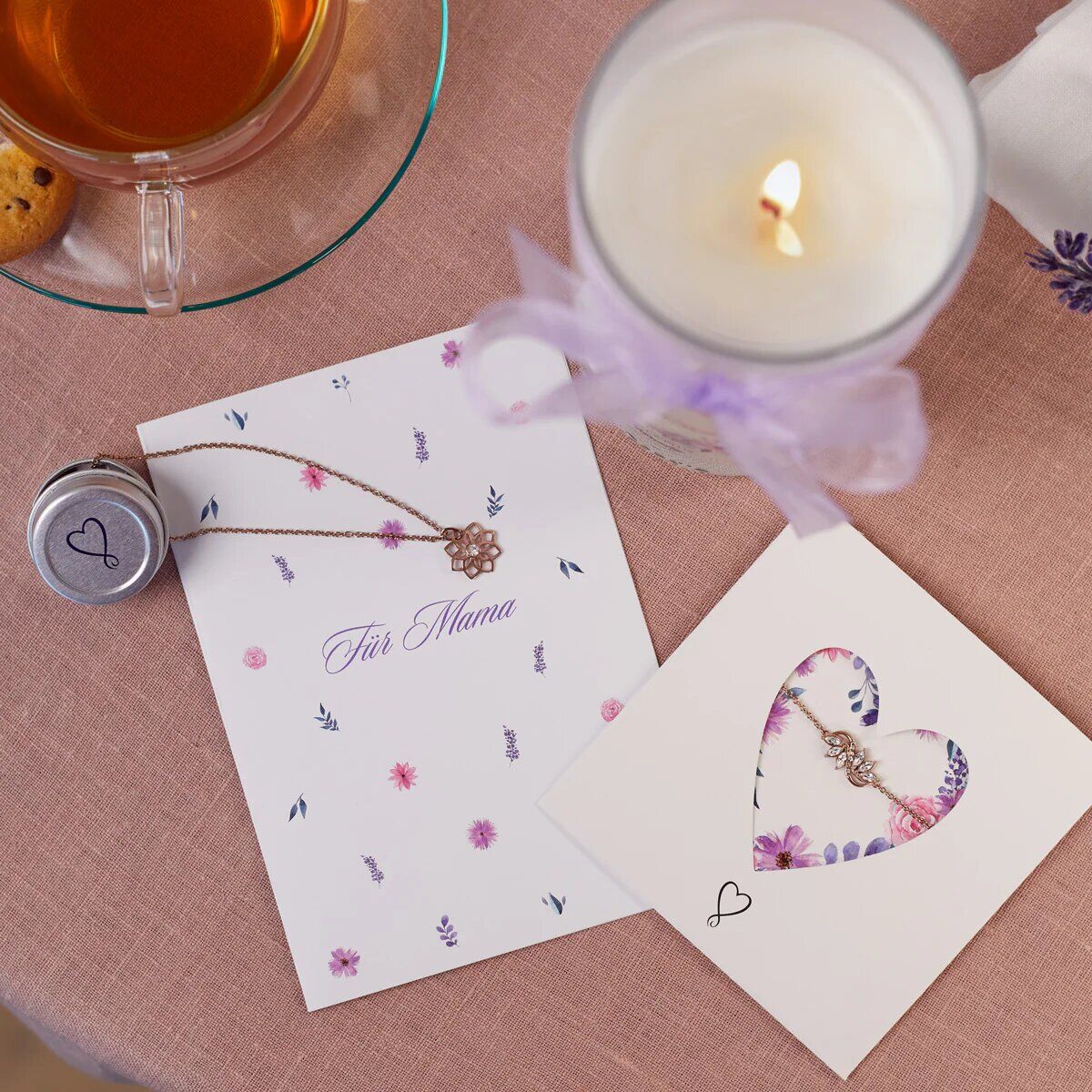 Geschenkbox Mama 400g Halskette/Armband