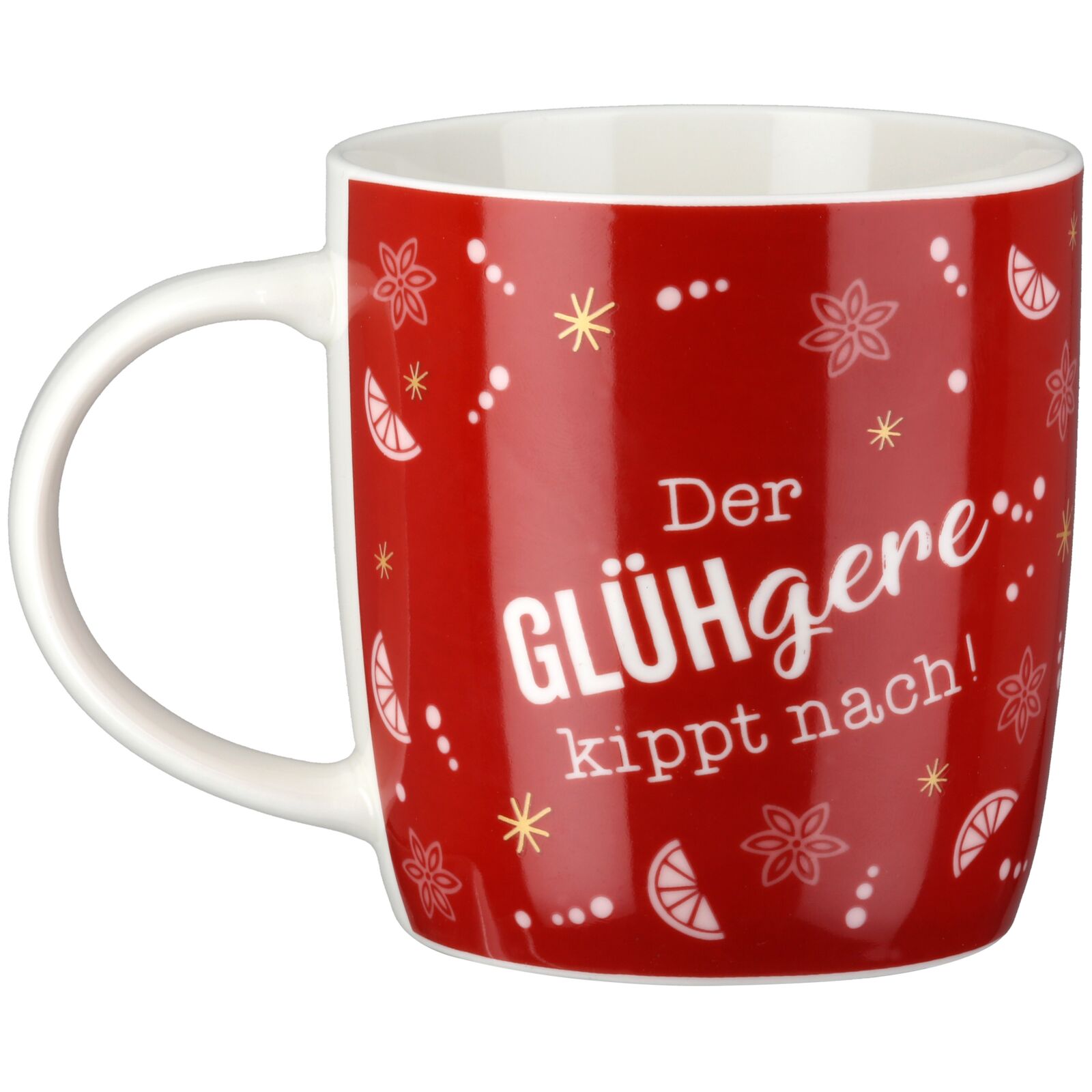 Tasse "Der Glühgere" Pokal, Getränk, Kaffee, Kaffeetasse
