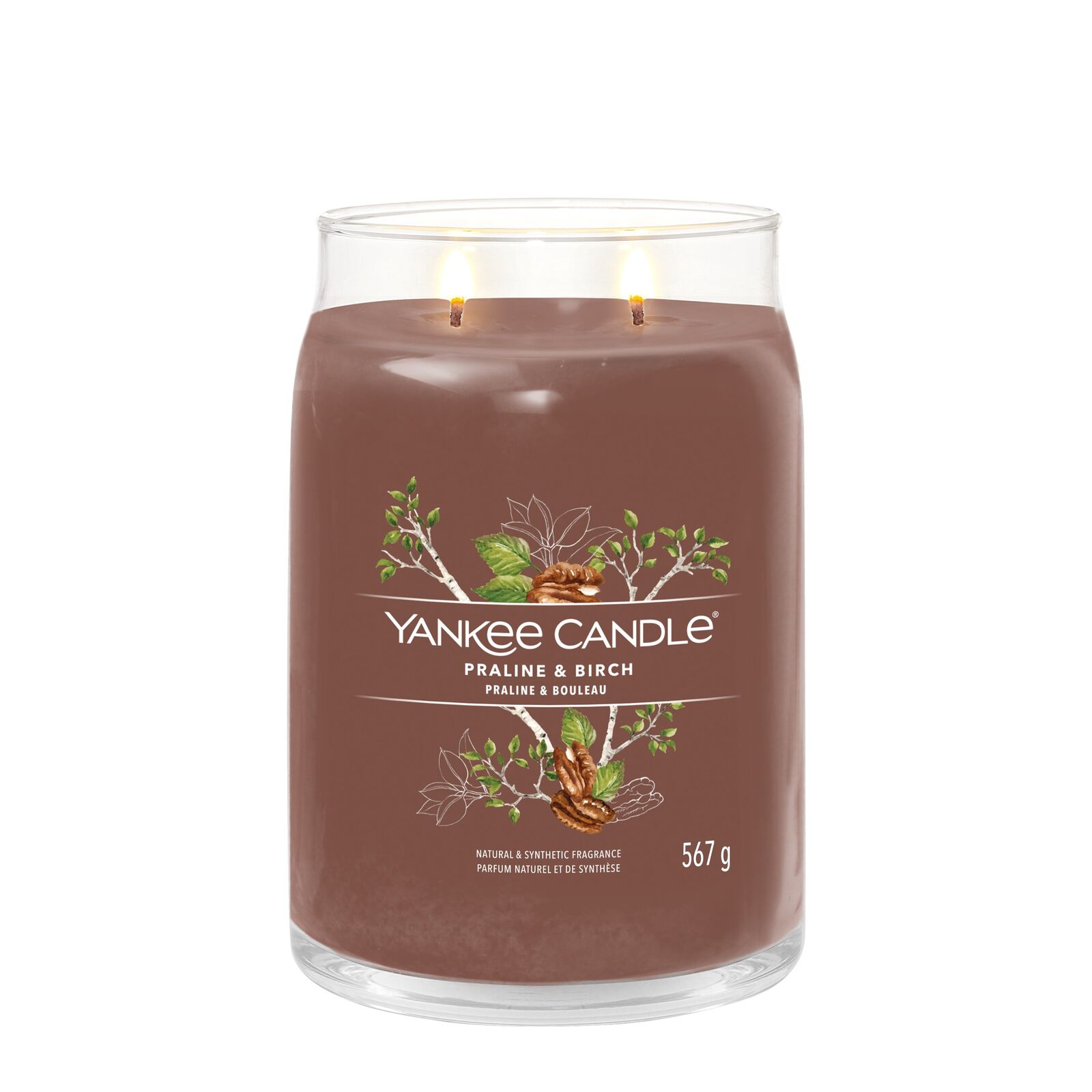 Praline & Birch Signature Large Jar 567g 2-Docht