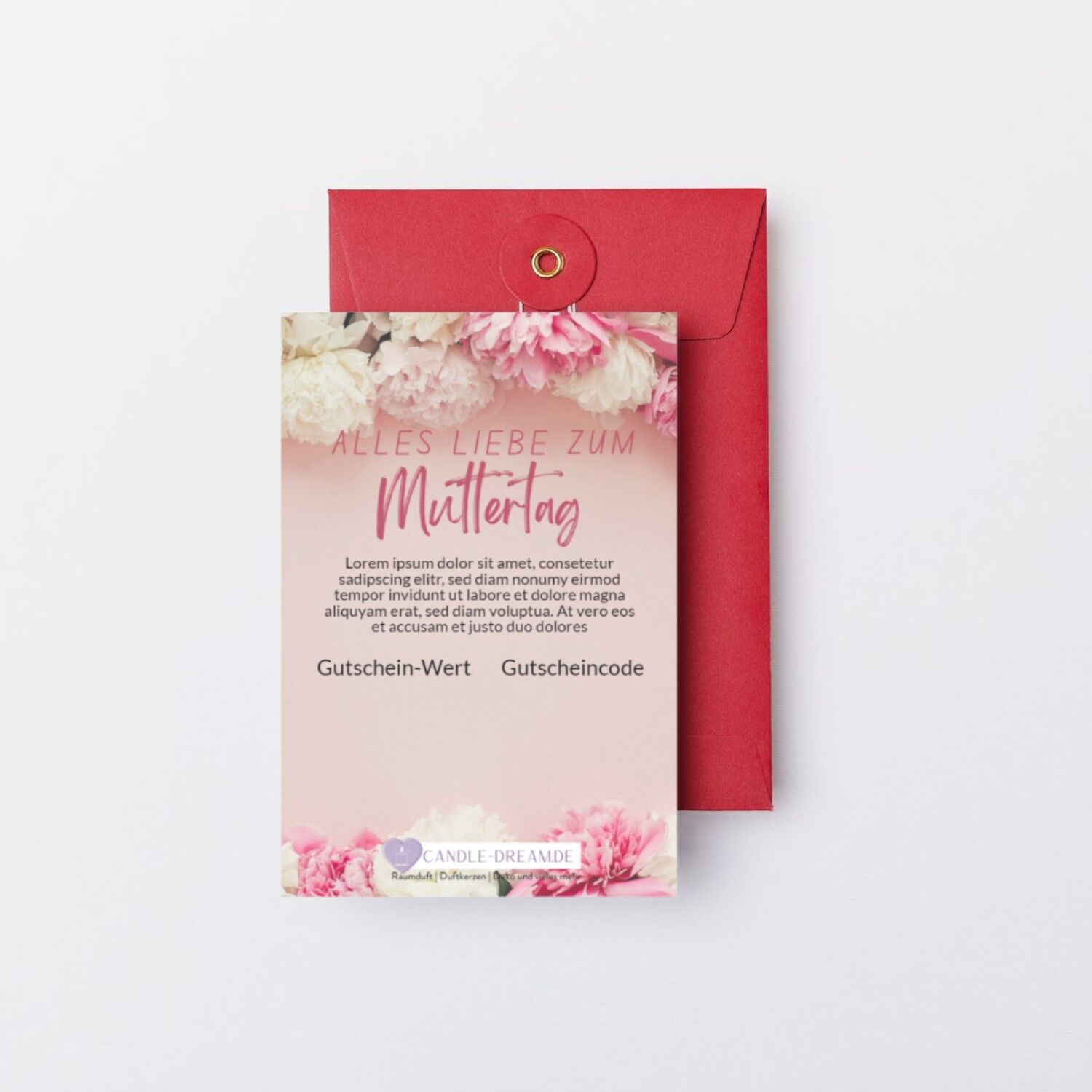 Geschenkgutschein Muttertag